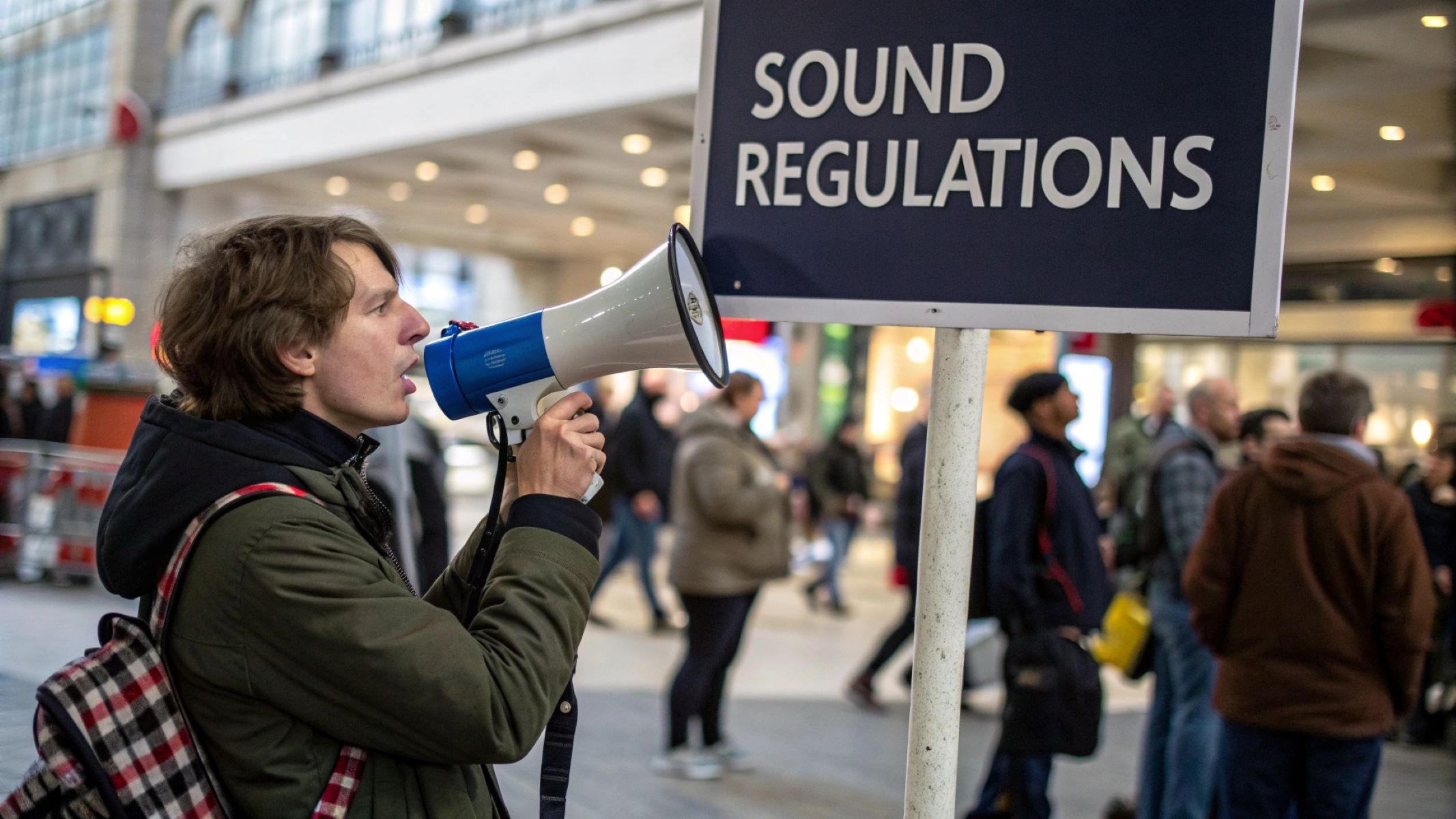 Avoiding Legal Trouble: When Is a Loud Signal Allowed in Public?